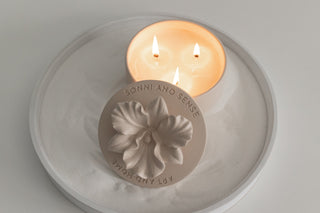 ORCHID 3 WICK CANDLE • SAND