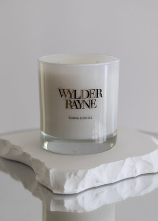 WYLDER RAYNE CANDLE • jasmine, citrus, powder