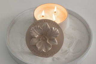 ORCHID 3 WICK CANDLE • SAND