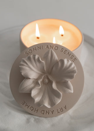 ORCHID 3 WICK CANDLE • SAND