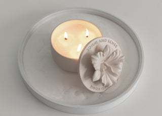 ORCHID 3 WICK CANDLE • SAND